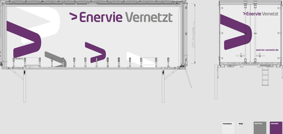 enervie vernetzt : kfz folierung