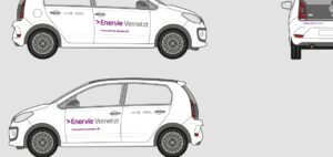 enervie vernetzt : kfz folierung