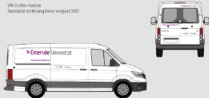 enervie vernetzt : kfz folierung