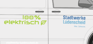 stadtwerke lüdenscheid : kfz folierung