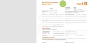 mark-e : formulare : auftragssatz